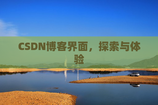 CSDN博客界面，探索与体验